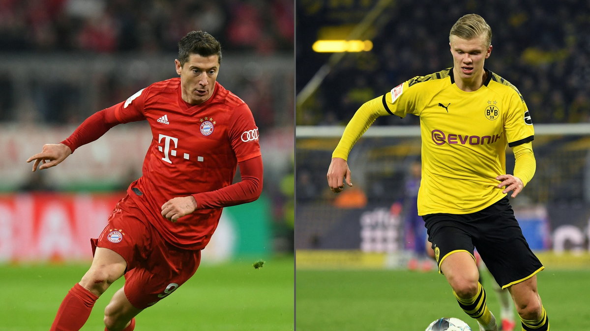 Robert Lewandowski i Erling Haaland