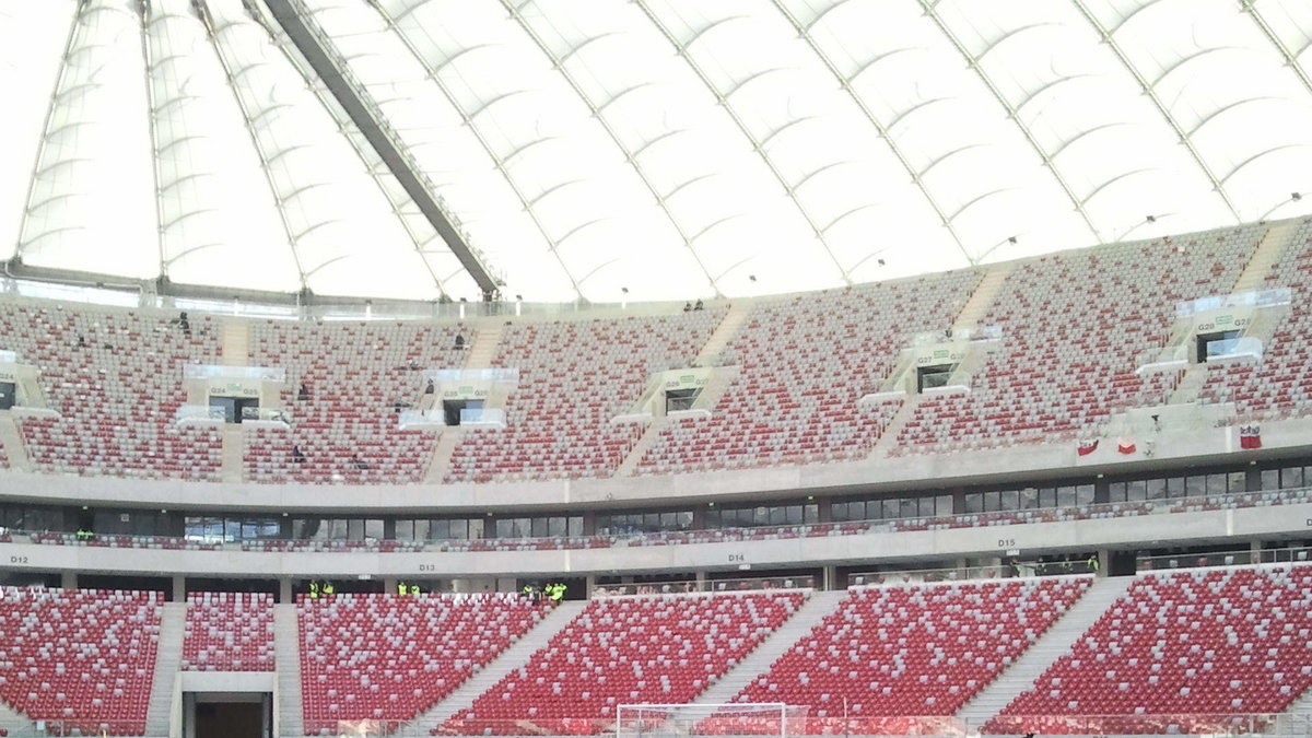Stadion Narodowy w Warszawie, fot. Onet