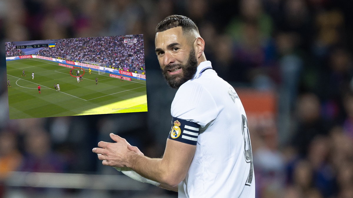 Karim Benzema zaliczył fenomenalny występ przeciwko Valladolid