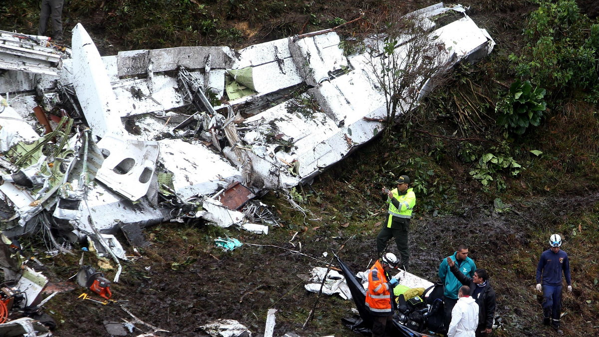 Colombia plane crash