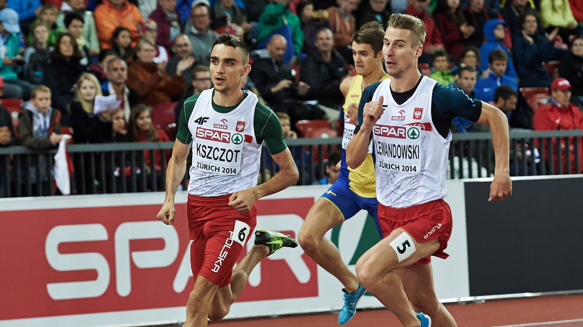 Adam Kszczot i Marcin Lewandowski