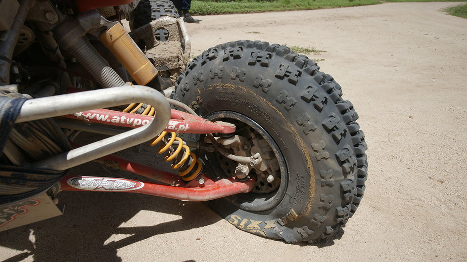 Rafał Sonik Dakar 2010 (fot. Jacek Bonecki, ATV Polska)