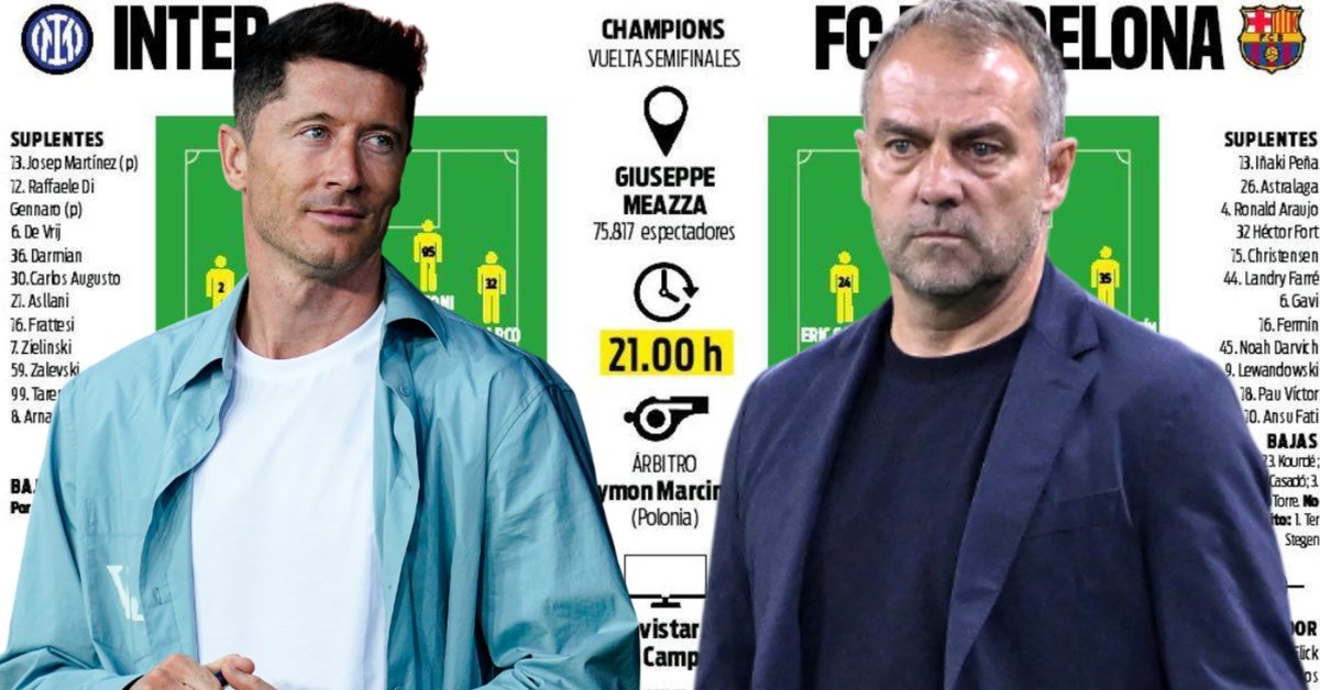 Los Roberta Lewandowskiego przesądzony. Tak ma zagrać Barcelona w hicie LM