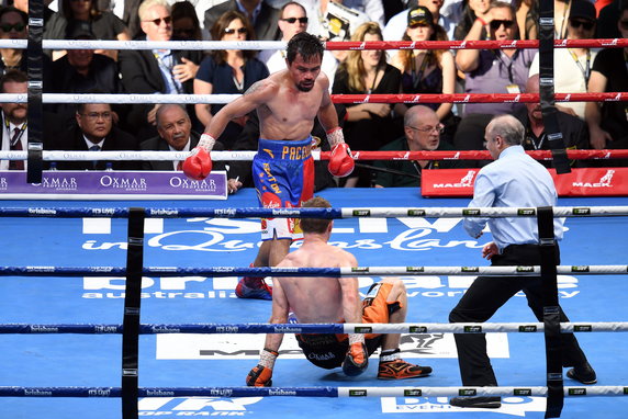 AUSTRALIA BOXING HORN PACQUIAO (Pacquiao - Horn boxing match)