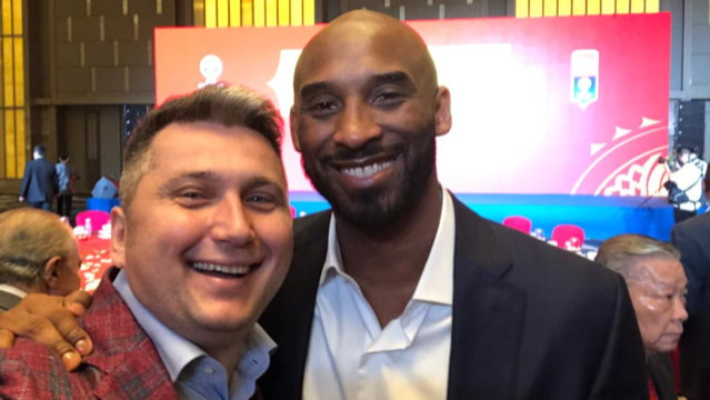 Radosław Piesiewicz i Kobe Bryant