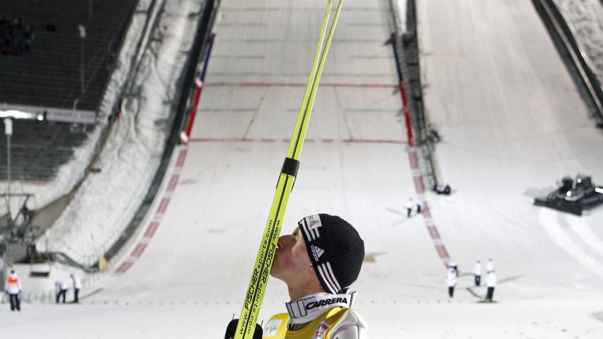 Simon Ammann i skocznia w Lillehammer
