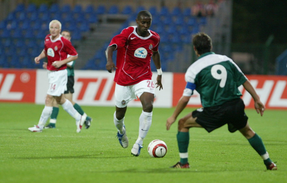 Martins Ekwueme w czasach gry w Wiśle Kraków