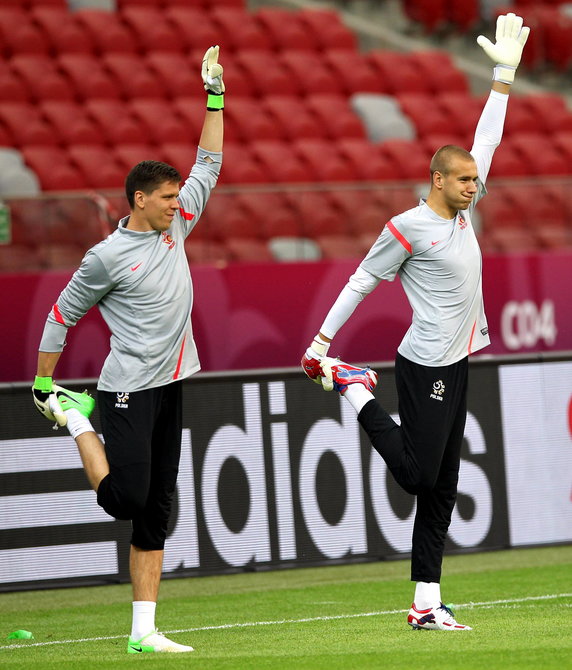 Ostatni trening reprezentacji Polski przed Euro 2012