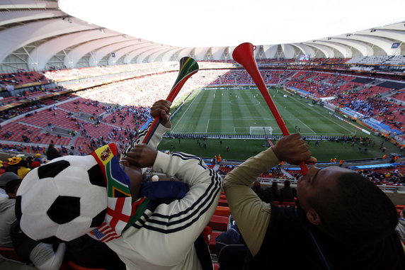 Kibice na stadionie w Port Elizabeth