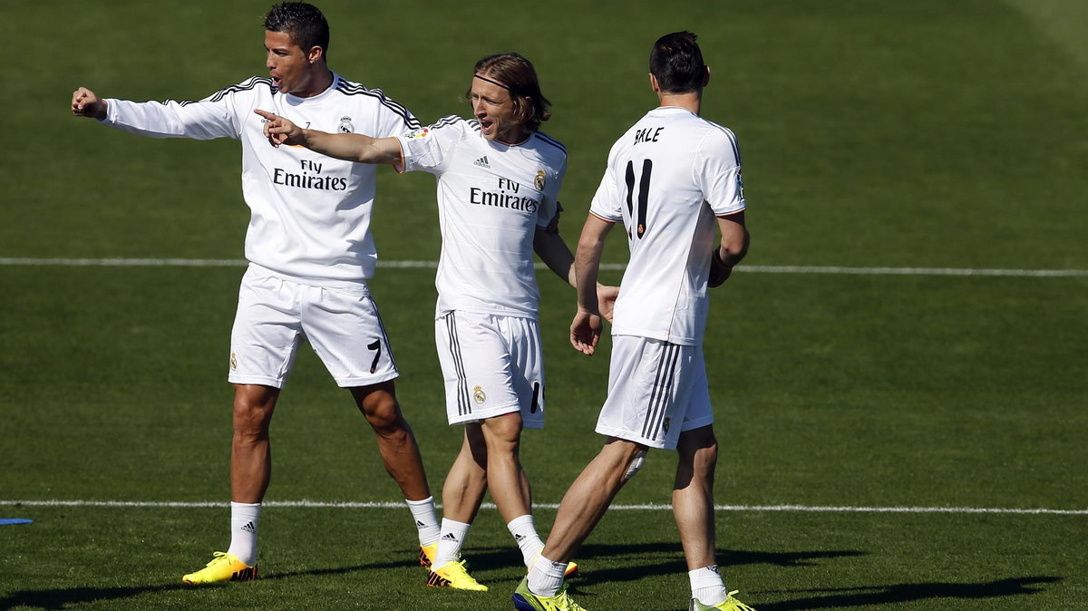 Cristiano Ronaldo, Luka Modric i Gareth Bale 