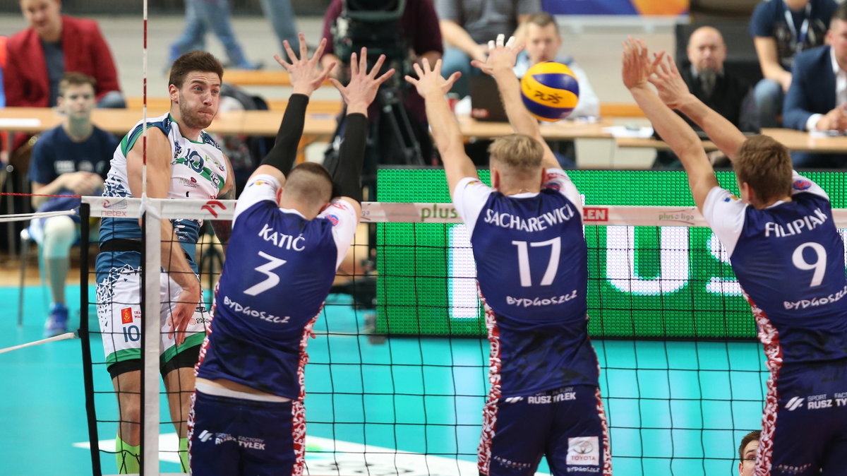 Siatkowka. PlusLiga. Politechnika Warszawska - Luczniczka Bydgoszcz. 08.10.2016