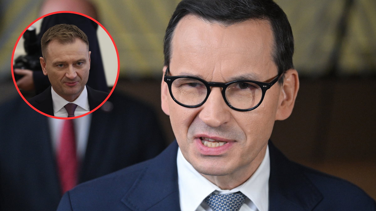 Mateusz Morawiecki i Sławomir Nitras