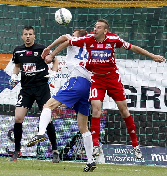 PIŁKARSKA EKSTRAKLASA PODBESKIDZIE KONTRA PIAST GLIWICE