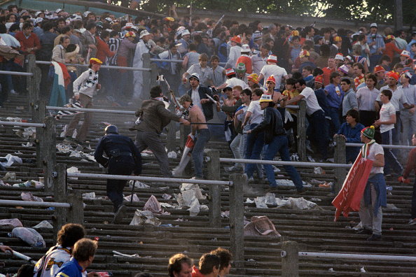 Panika na trybunach Heysel