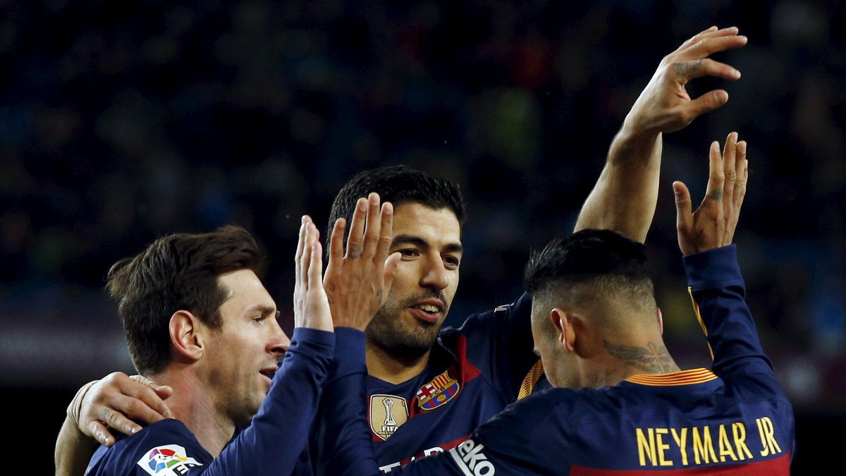 Lionel Messi, Luis Suarez i Neymar