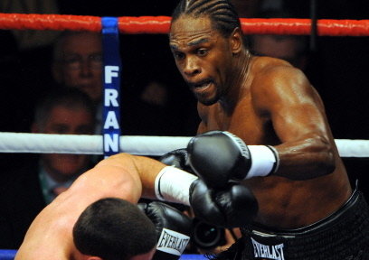 Audley Harrison (z prawej)