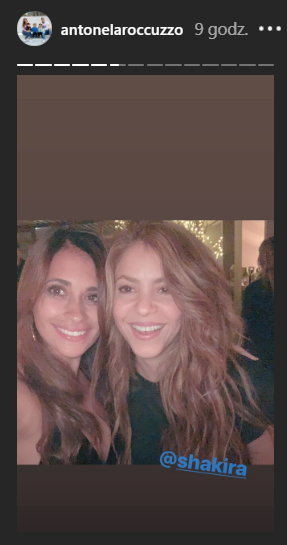 Antonela Roccuzzo i Shakira