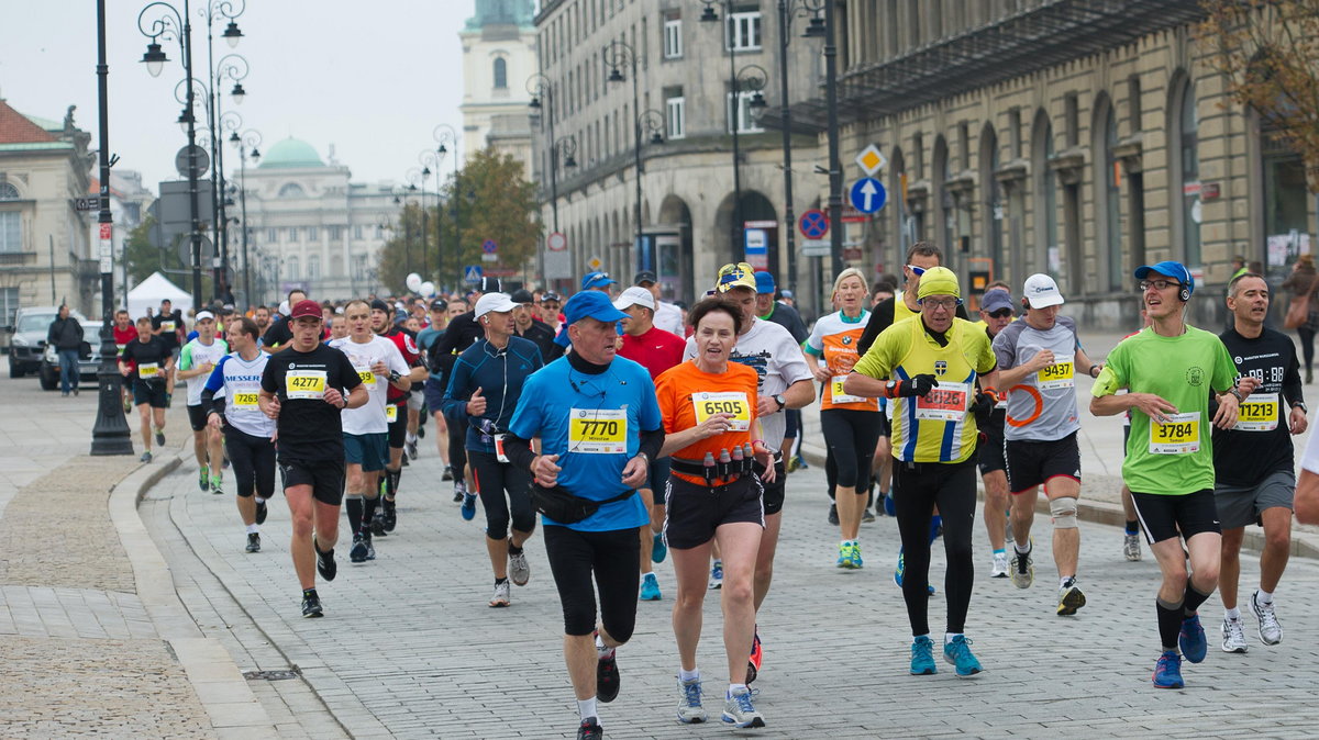 Maraton Warszawski co roku przyciąga tłumy