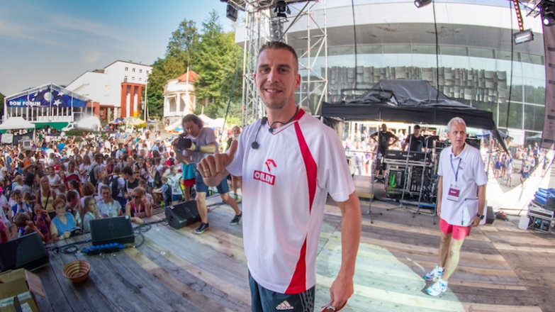 Marcin Lewandowski gościł na festiwalu w Krynicy