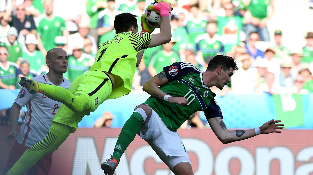 Michał Pazdan, Wojciech Szczęsny i Kyle Lafferty