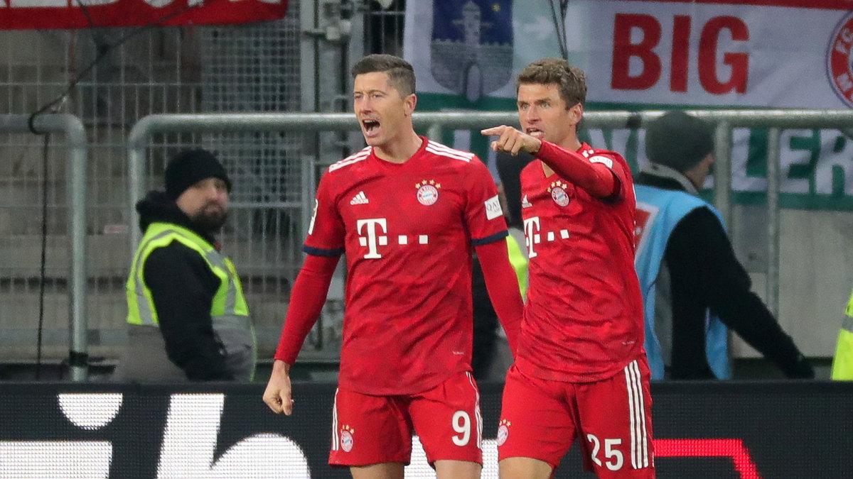 Robert Lewandowski i Thomas Mueller