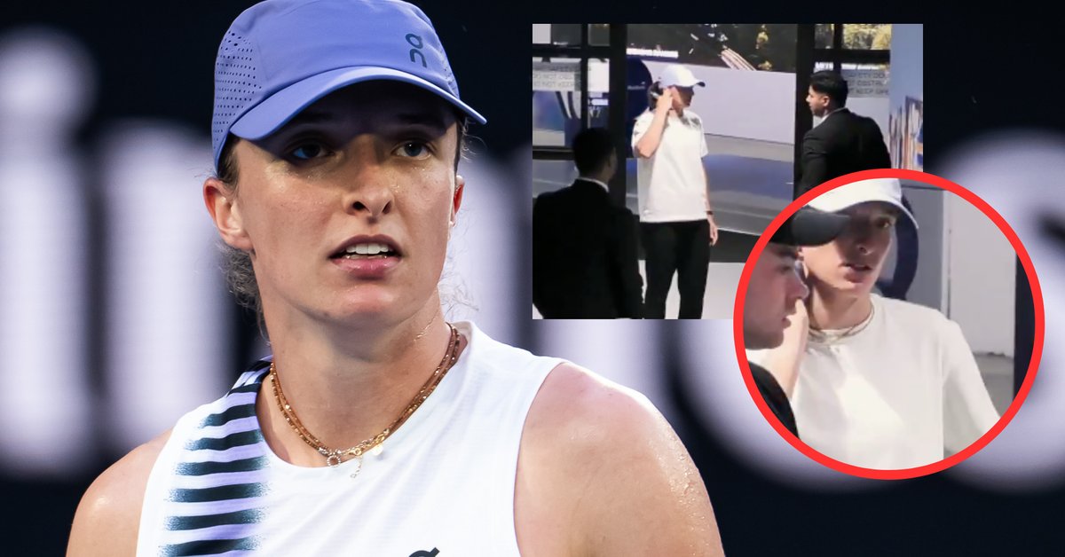 Zaskakujące sceny z Igą Świątek. Nie chcieli jej wpuścić na kort