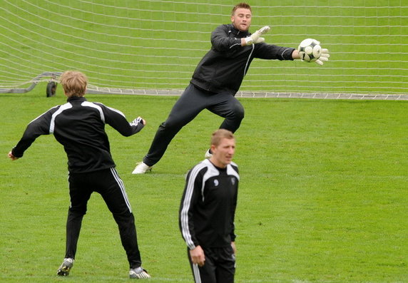 Artur Boruc trenuje ponownie z Legią Warszawa (fot. Adam Polak/legia.com)