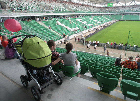 WARSZAWA DZIEŃ OTWARTY STADIONU LEGII