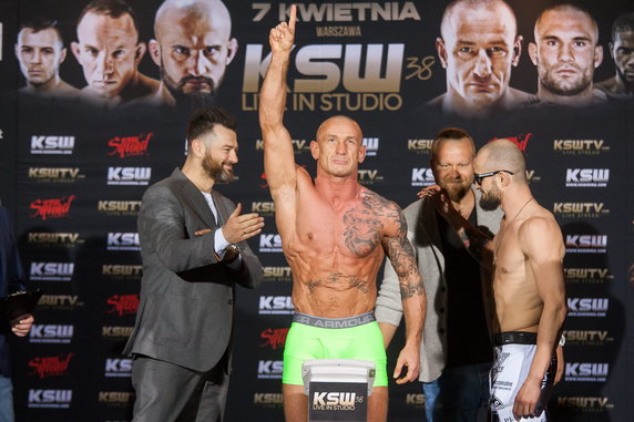 KSW 38 - ceremonia ważenia