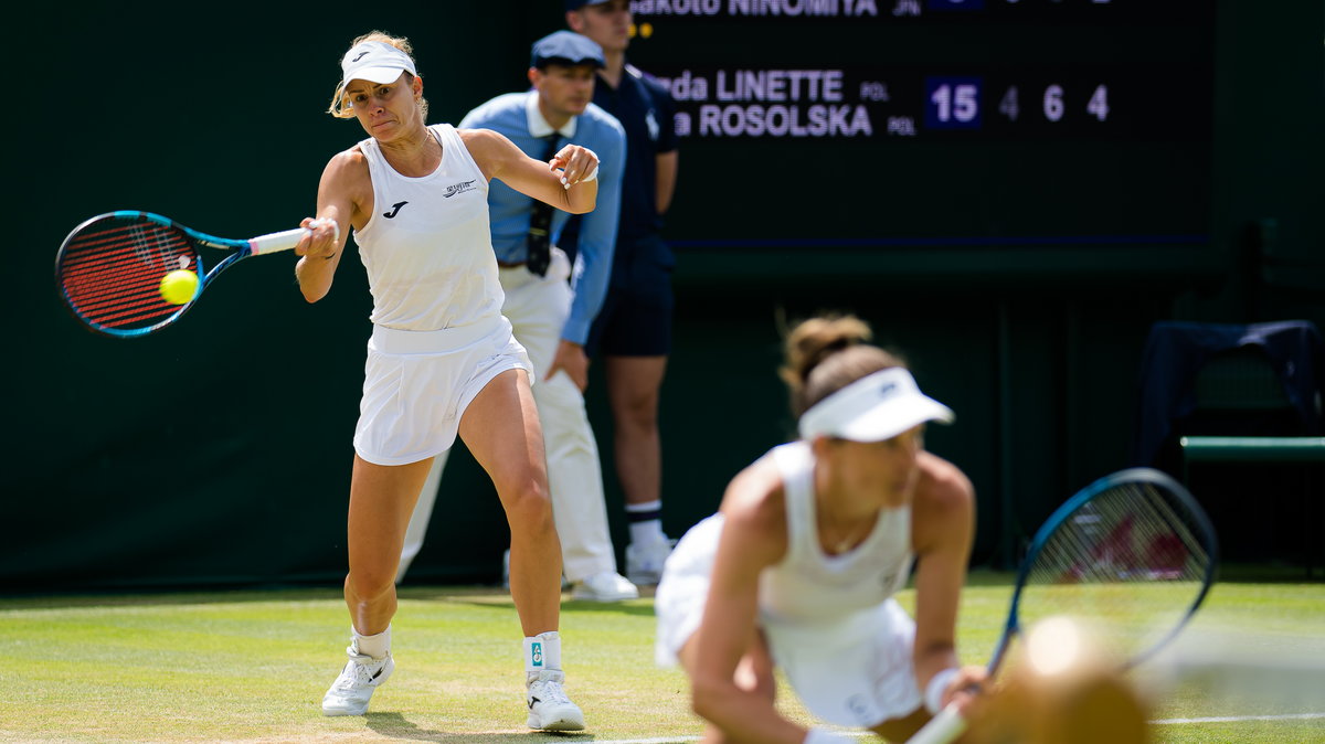 Magda Linette i Alicja Rosolska