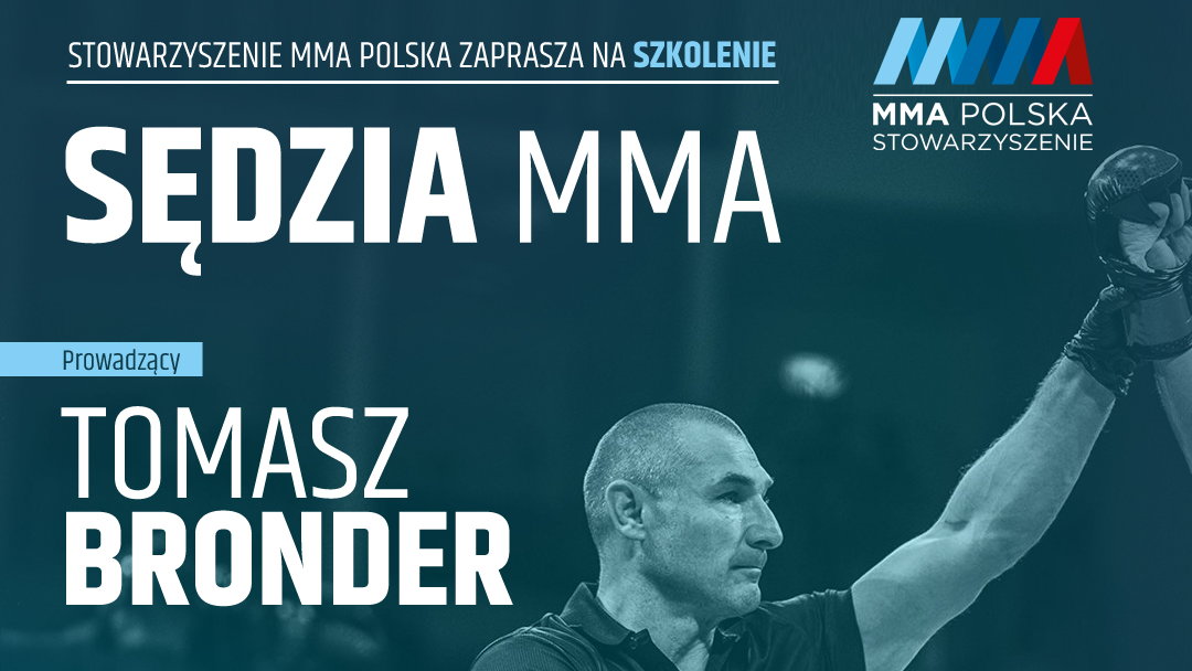 Szkolenie sędzia MMA prowadzi Tomasz Bronder