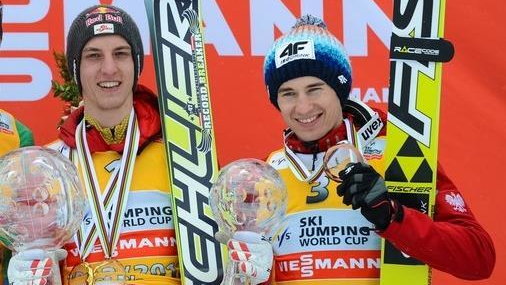 Gregor Schlierenzauer i Kamil Stoch 