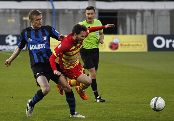 PIŁKA NOŻNA PUCHAR POLSKI JAGIELLONIA ZAWISZA  (Dani Quintana Kamil Drygas )