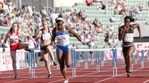 ATHLETICS-NOR-GOLDEN-LEAGUE-HURDLES-LAMALLE