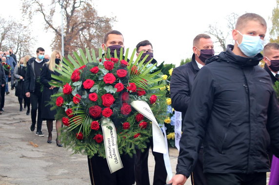 Pogrzeb Andrzeja Pogorzelskiego w Gnieźnie 