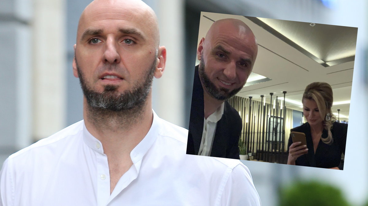 Marcin Gortat z żoną