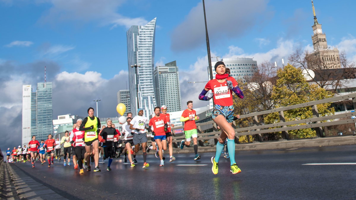 Bieg Niepodleglosci. Lekkoatletyka. Al Jana Pawla II. Warszawa 2017.11.11