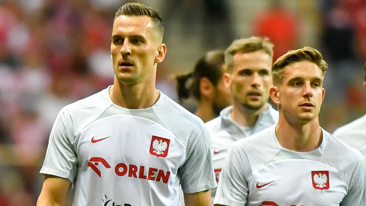 Arkadiusz Milik (po lewej) i Michał Skóraś