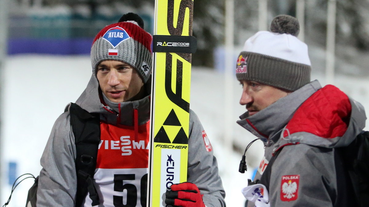 Kamil Stoch i Adam Małysz