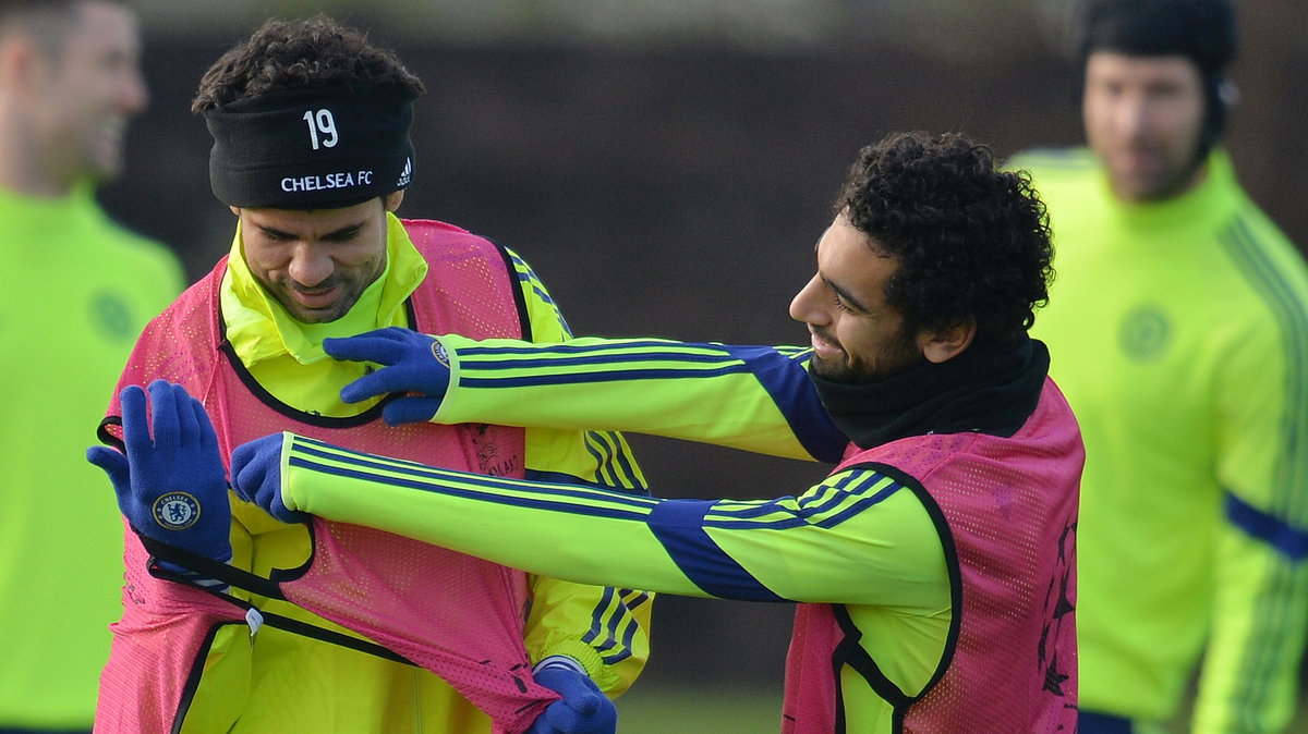 Diego Costa i Mohamed Salah 