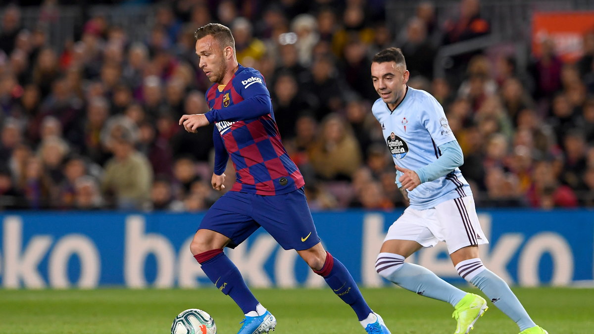 Arthur (FC Barcelona) i Iago Aspas (Celta Vigo)