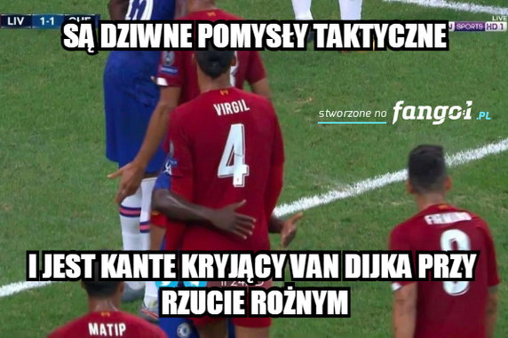 Superpuchar Europy: memy po meczu Liverpool - Chelsea Londyn