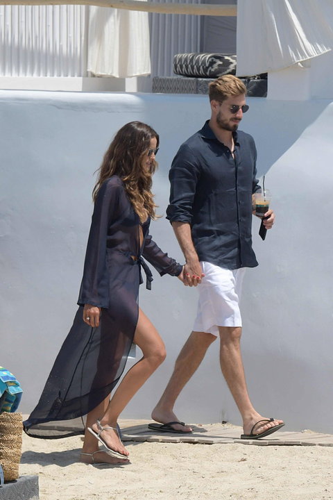 Izabel Goulart i Kevin Trapp na wakacjach