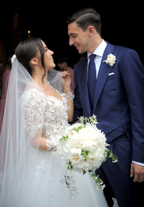 Matteo Darmian i Francesca Cormanni