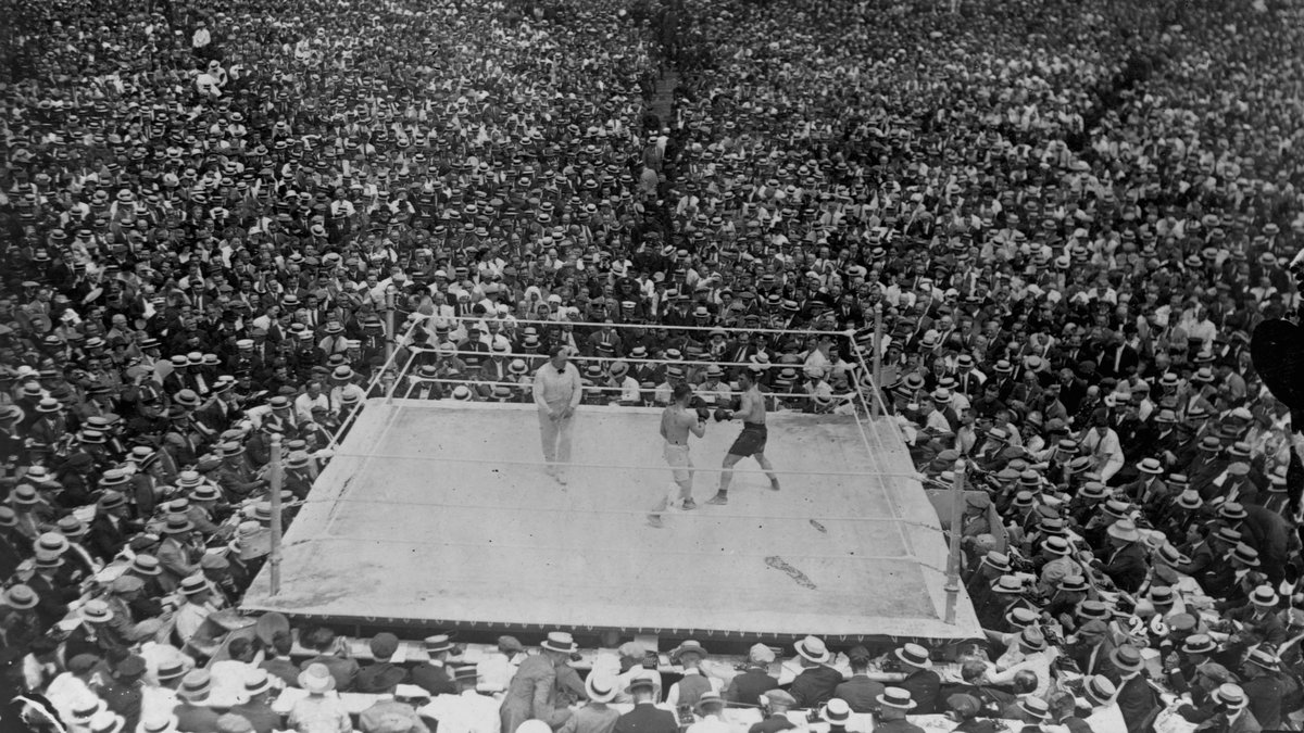 Jack Dempsey - Georges Carpentier