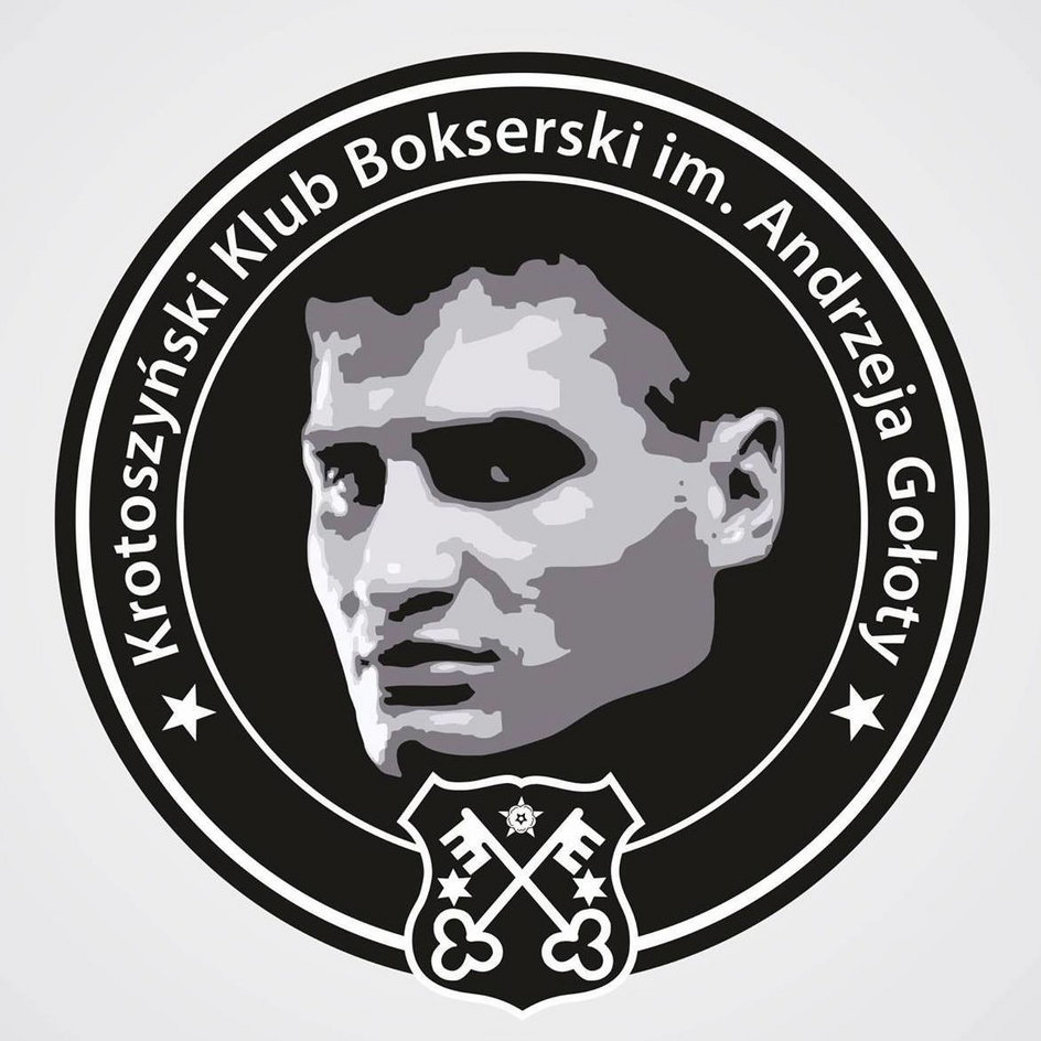  Logo Krotoszyńskiego Klubu Bokserskiego im. Andrzeja Gołoty