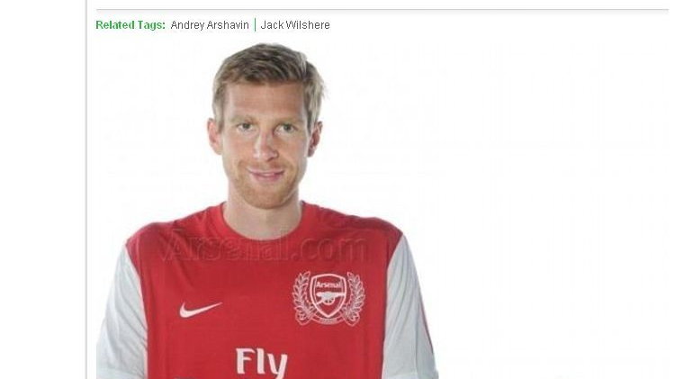 Per Mertesacker i Andriej Arszawin