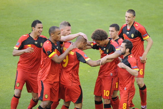 BELGIUM SOCCER EURO 2012 QUALIFIER