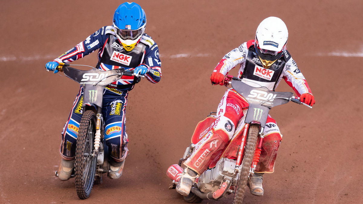 2021.10.16 Manchester Zuzel Speedway 2021 Speedway of Nations SoN Mistrzostwa Swiata Speedway of Nations - final 1 N/z Robert Lambert, Maciej Janowski Foto Marcin Karczewski / PressFocus 2021.10.16 Speedway 2021 Speedway of Nations SoN Speedway of Nations - final 1 N/z Robert Lambert, Maciej Janowski Foto Marcin Karczewski / PressFocus19