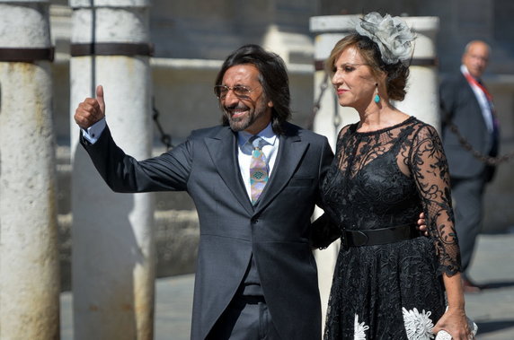 Piosenkarz Antonio Carmona z żoną Mariolą